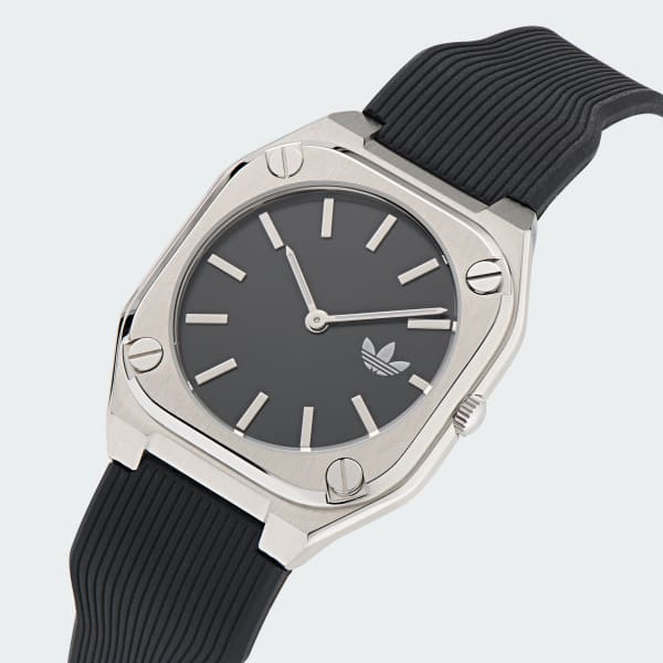 Silber City Tech Thin Uhr