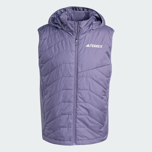 Lila Terrex Multi Climawarm Insulated Hooded Väst