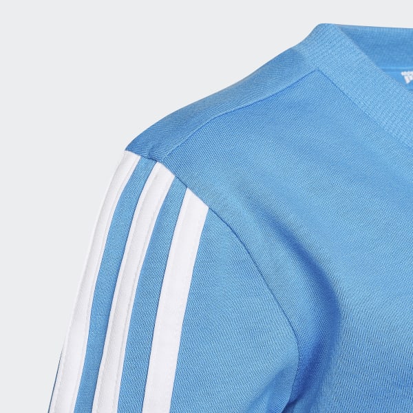 สีน้ำเงิน เสื้อยืด Essentials 3-Stripes