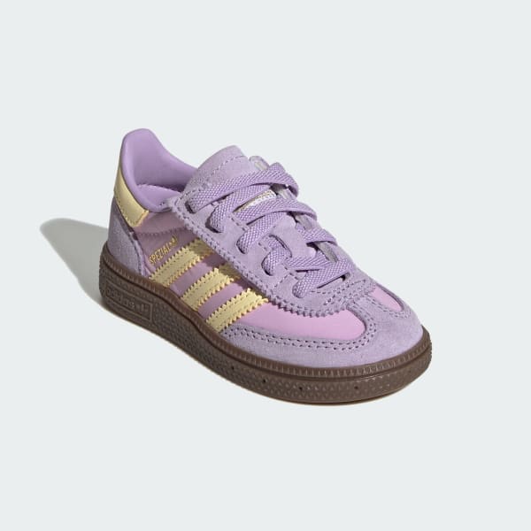 Fioletowy Handball Spezial Comfort Closure Elastic Lace Shoes Kids