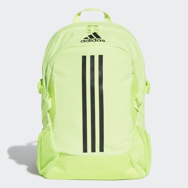 adidas green and black backpack