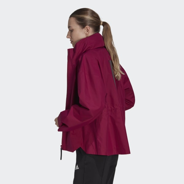 Purpurová Bunda Terrex Traveer RAIN.RDY