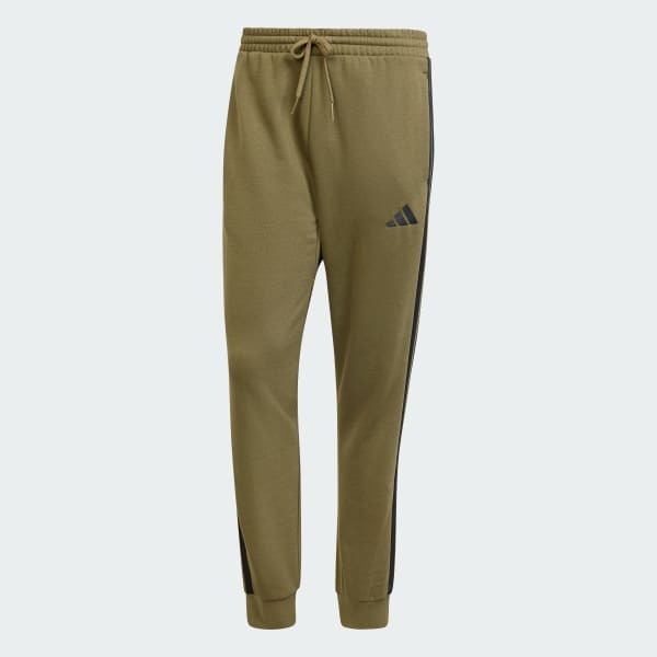 Essentials 3-Stripes Fleece Pants