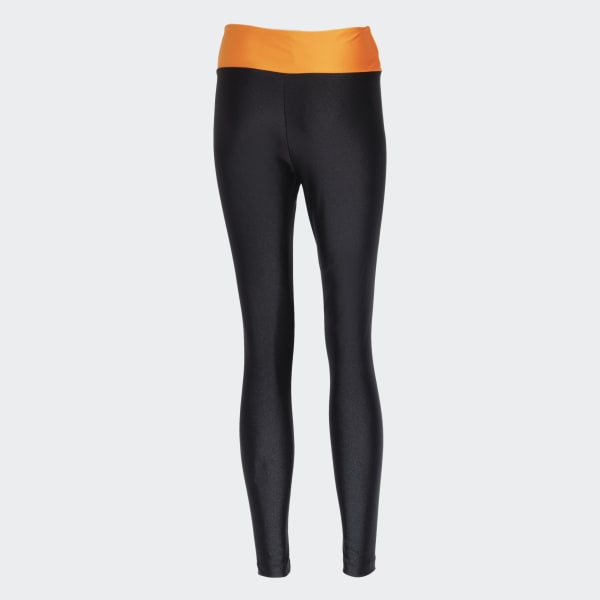Negro Mallas Corte Alto Designed to Move Colorblock