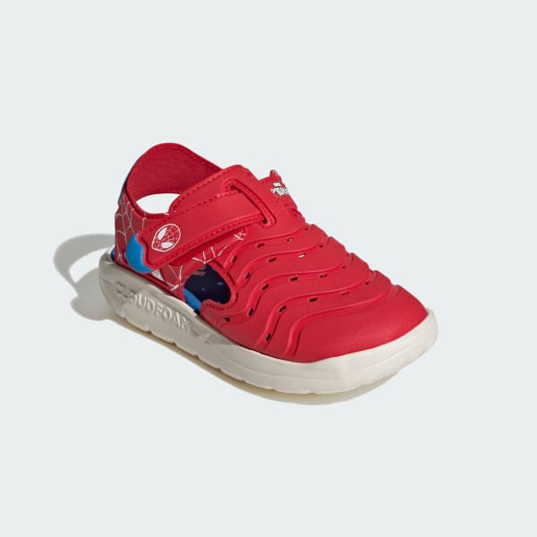 Rojo Sandalias acuáticas adidas Marvel Spider-Man para niños