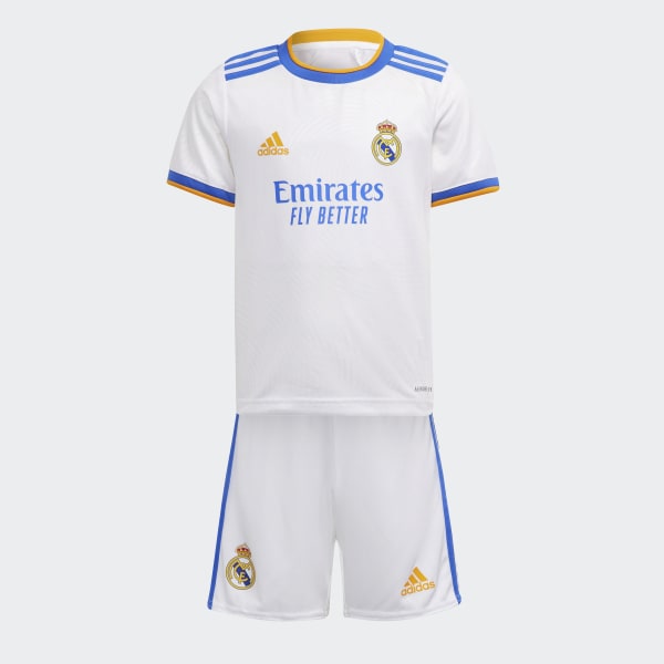 adidas Uniforme Local Bebé Real Madrid 20/21 (UNISEX) - Blanco