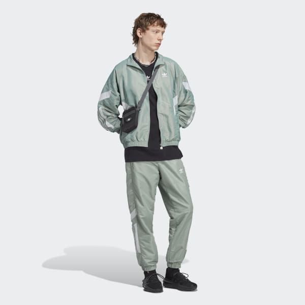 Adidas woven best sale track top