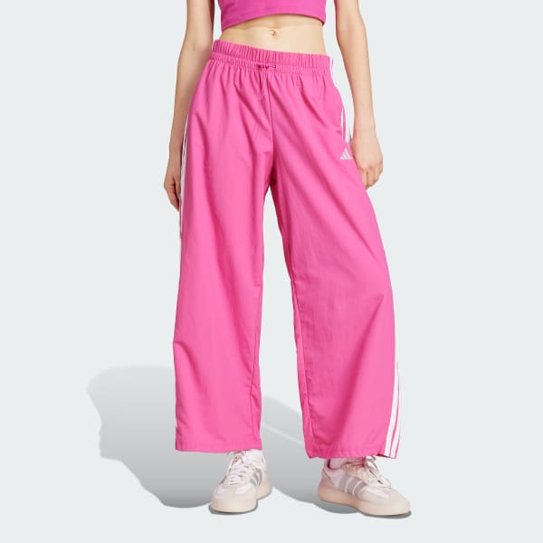 Pink Essentials 3-Stripes Lifestyle Woven Parachute bukser