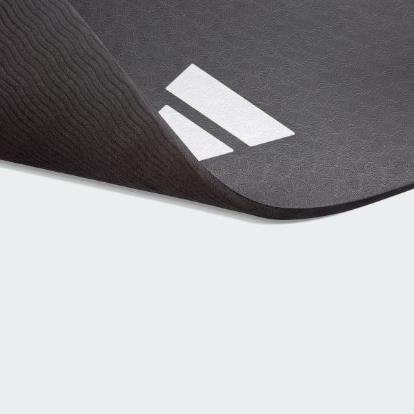 Noir Tapis de yoga - 8 mm