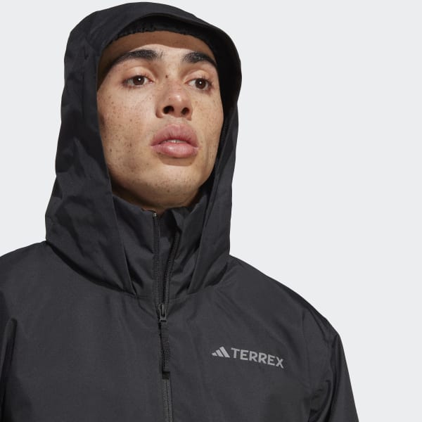 Svart Terrex Multi RAIN.RDY 2-Layer Rain Jacket