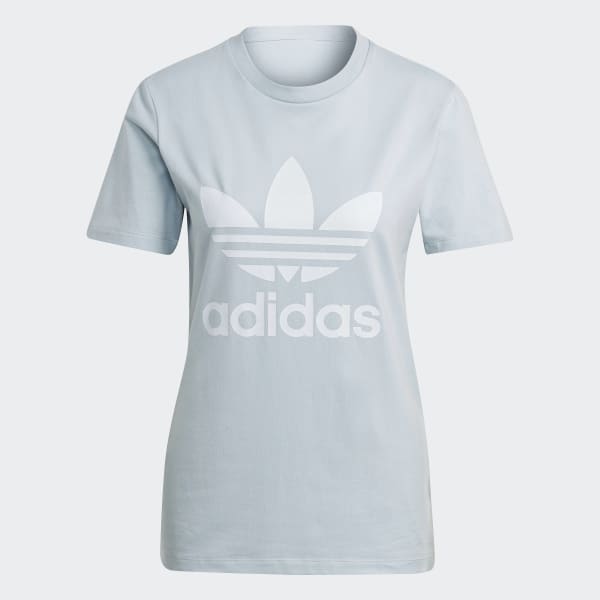 Azul T-shirt Trefoil Adicolor Classics