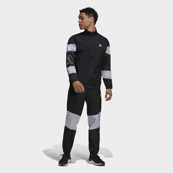 Black adidas Sportswear Track Suit BP152
