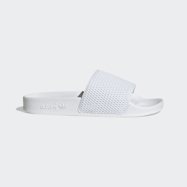adidas white adilette sandals
