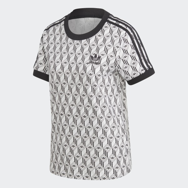 Polera 3 Tiras Negro adidas adidas Chile