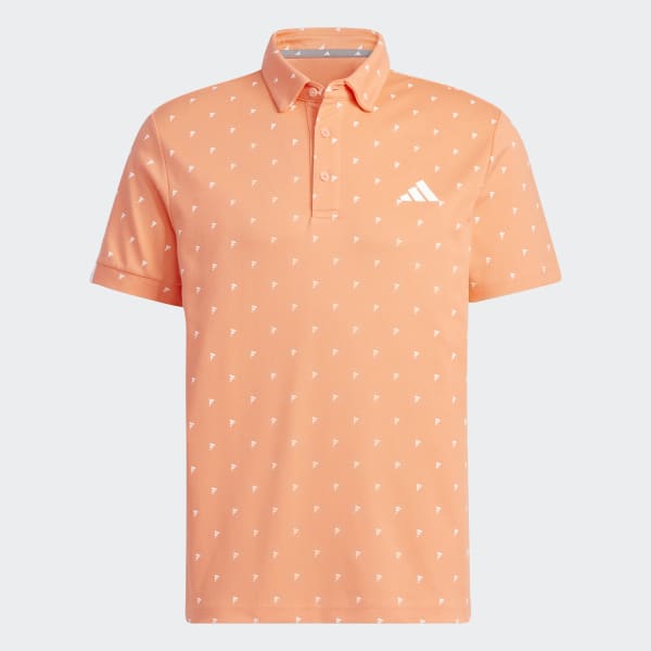 Orange AEROREADY Badge of Sport Monogram Polo Shirt