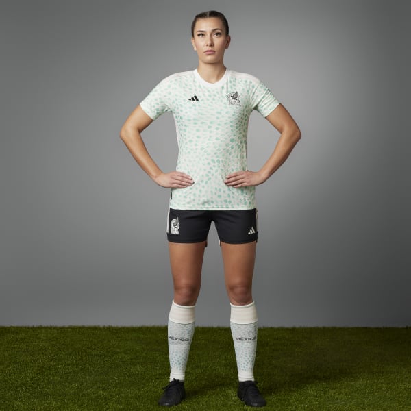 Blanco Jersey Visitante Versión Jugadora Selección Nacional de México Femenil 2023