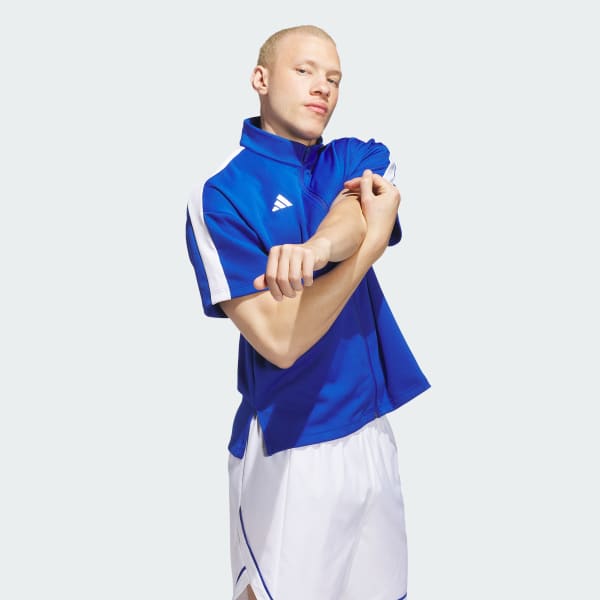 Blue BBALL GAME DRIP SHOOTER jacket