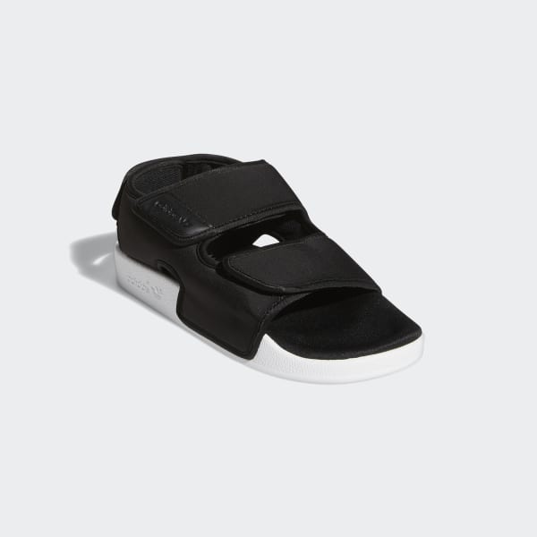 adidas adilette sandals core black white