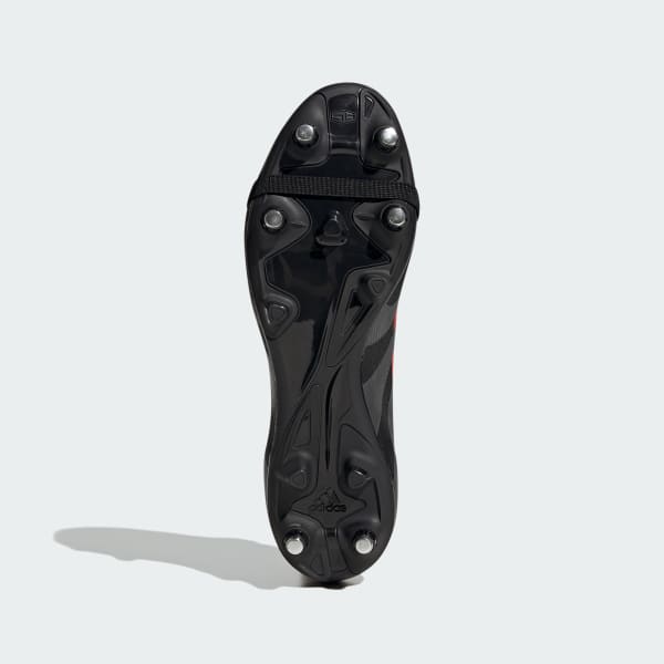 Sort Predator League Fold-Over Tongue Soft Ground støvler