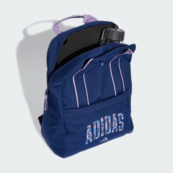 modrá Essential Flower Graphic Backpack