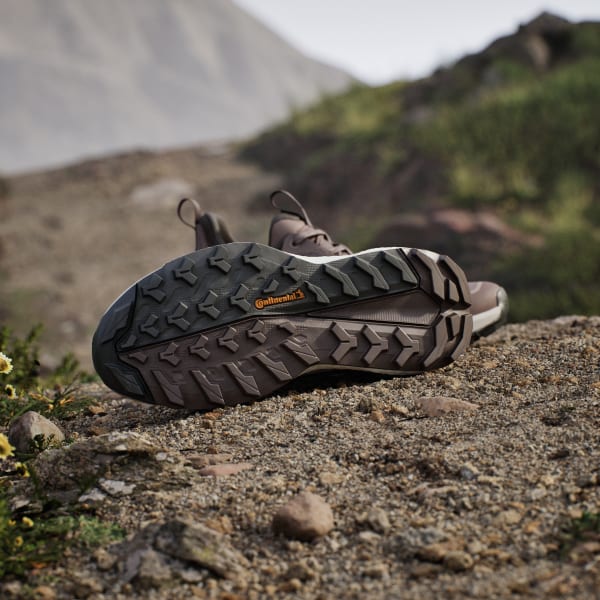 Marrom Tênis de Caminhada Terrex Free Hiker 2.0 de Cano Baixo