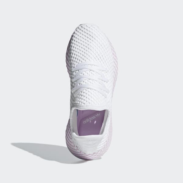 adidas deerupt black and lilac