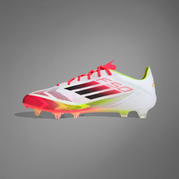 White F50 Elite Firm Ground Boots