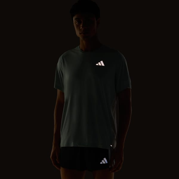 Verde Camiseta de running adi365Breeze