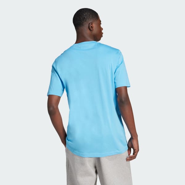 Blu T-shirt adicolor Trefoil