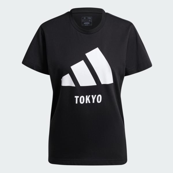 ブラック 東京Tシャツ（ジェンダーニュートラル）