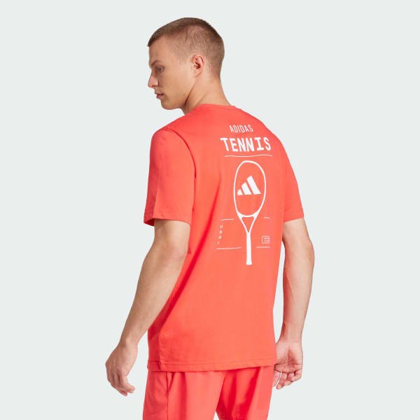 Red AEROREADY Tennis Category Graphic Tee