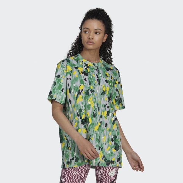 Wit adidas by Stella McCartney Graphic T-shirt DVT71