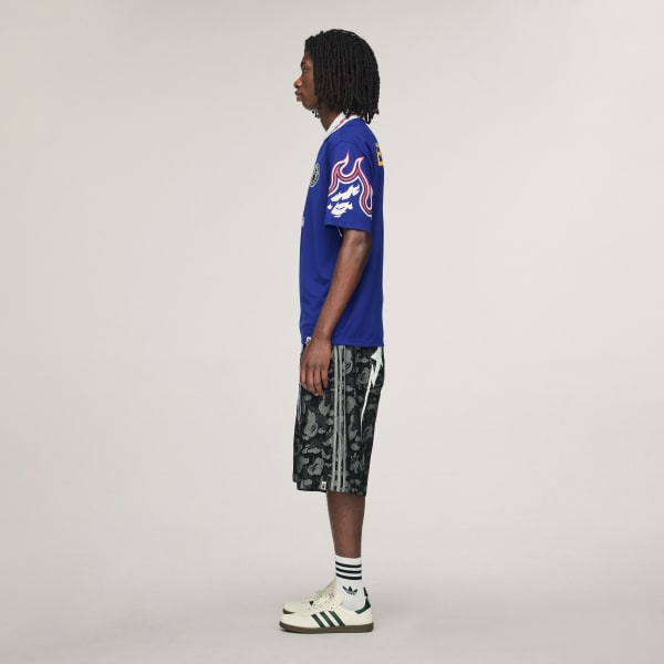 アディダス SSL フレイム ジャージ BAPE® - ブルー | アディダス ジャパン