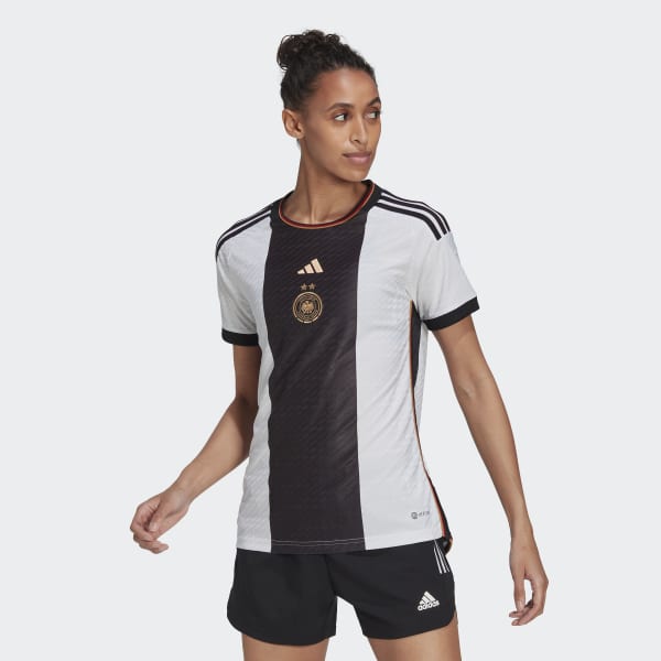 Hvid Germany 22 Authentic hjemmebanetrøje EFB54