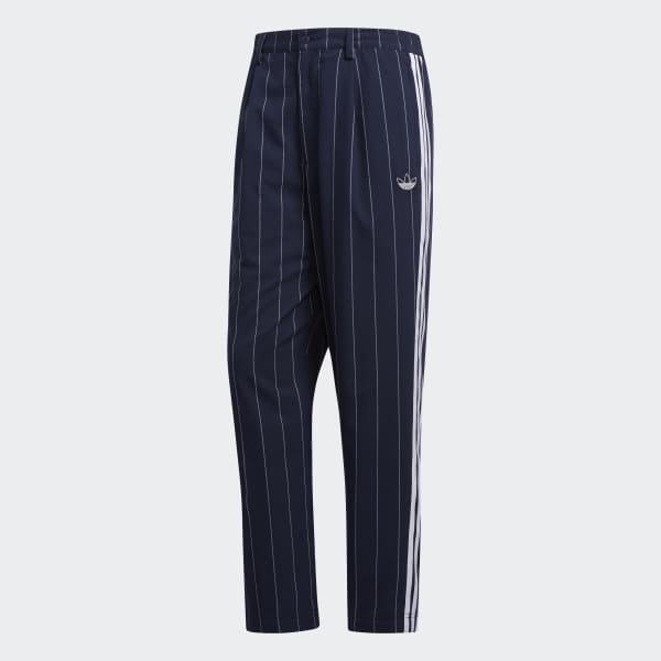 adidas Pinstripe Track Pants - Blue 