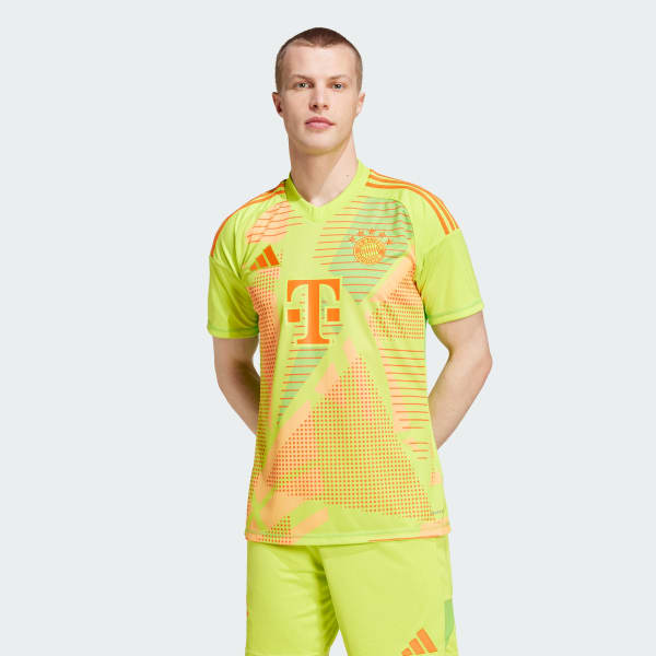 adidas FC Bayern 24 25 Goalkeeper Jersey Yellow adidas UK