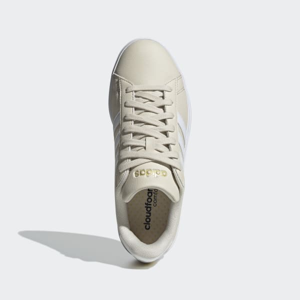 bézová Boty Grand Court Cloudfoam Lifestyle Court Comfort