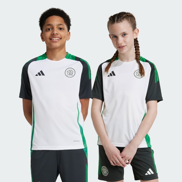 Bianco Maglia da allenamento Tiro 24 Junior Celtic FC