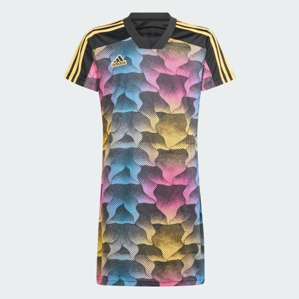 Negro Vestido Tiro Summer Niños
