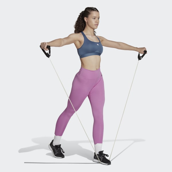 Azul Top Deportivo Powerreact Training Soporte Medio RT588