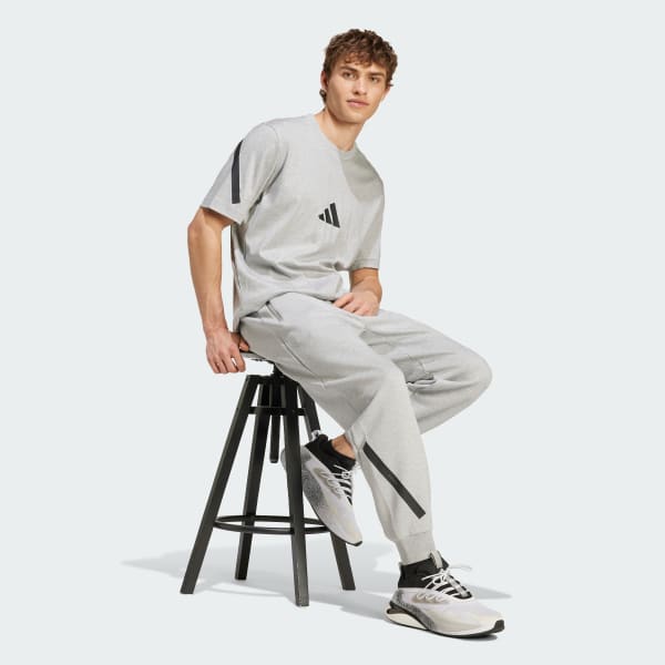 Grey adidas Z.N.E. T-Shirt