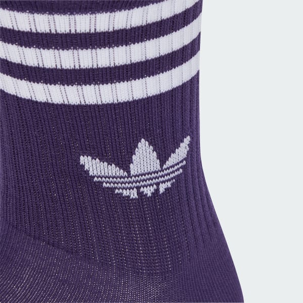 modrá Ponožky 3-Stripes Crew – 3 páry
