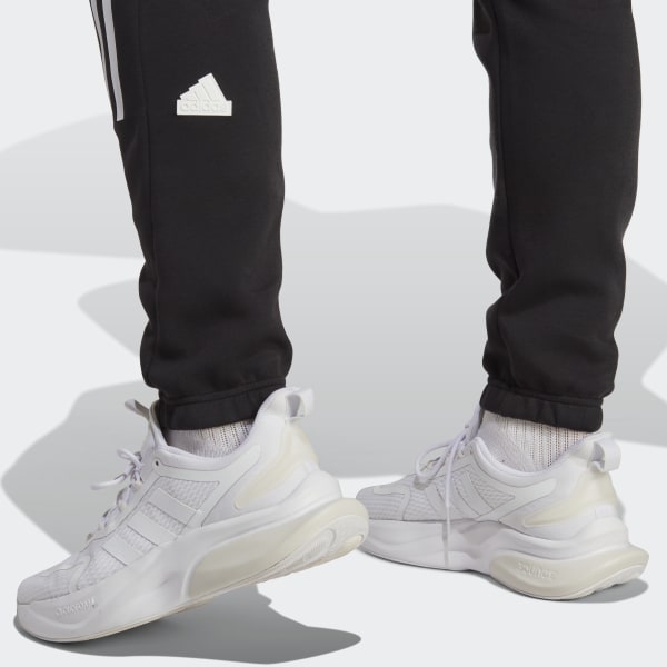 Pantalones adidas 3 Stripe Future Icons - Negro/Blanco – Footkorner