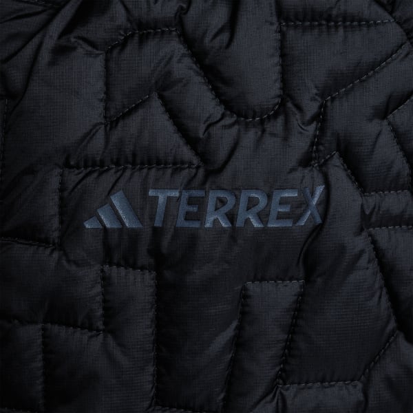 Grey TERREX XPERIOR 프리마로프트 루즈 필 인슐레이티드 후드 재킷