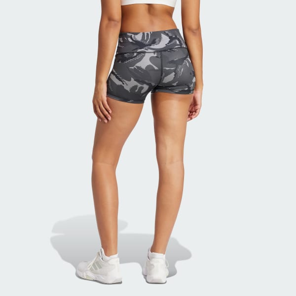 Γκρι 4-Inch Camo Short Tights