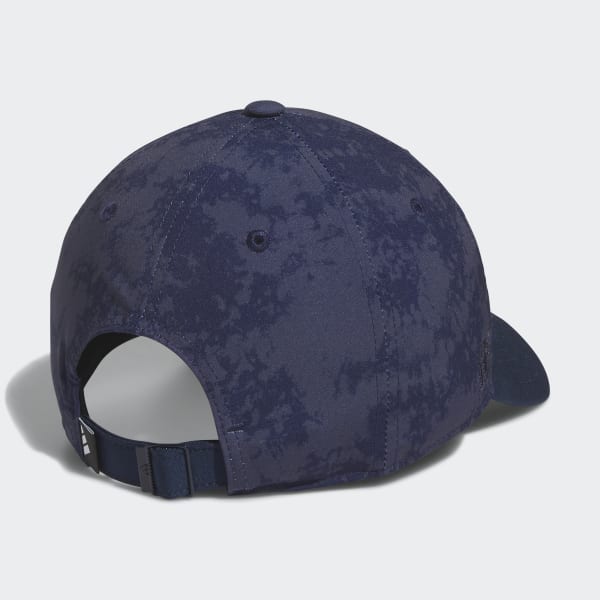 Blue Spray-Dye Golf Hat