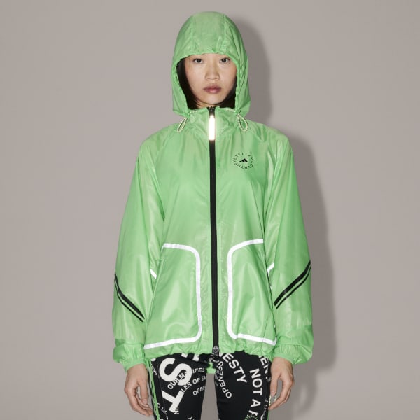 adidas by Stella McCartney TruePace Running Jacket - Green