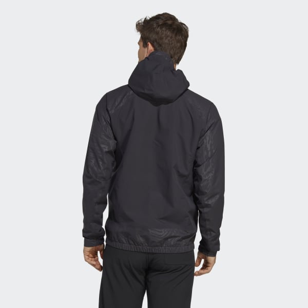 Schwarz TERREX Utilitas RAIN.RDY 2.5-Layer Regenjacke