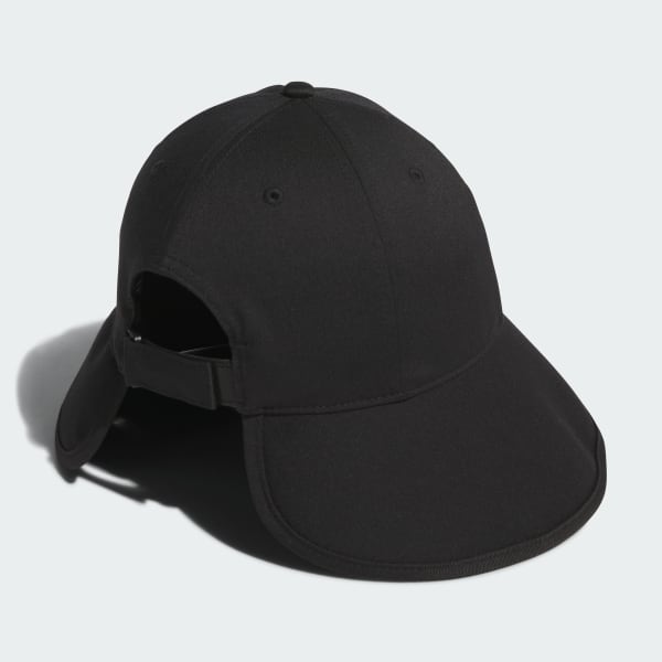 Black Wide Brim Cap