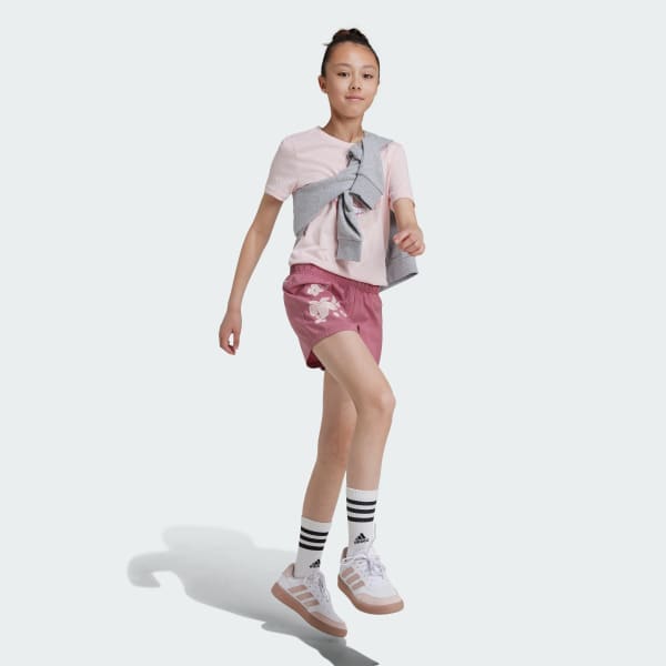 Pink Train Essentials Seasonal Print Shorts Kids